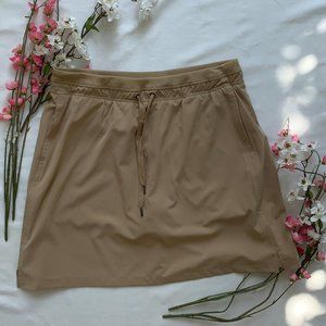 Green Tea Active Light Brown Skort